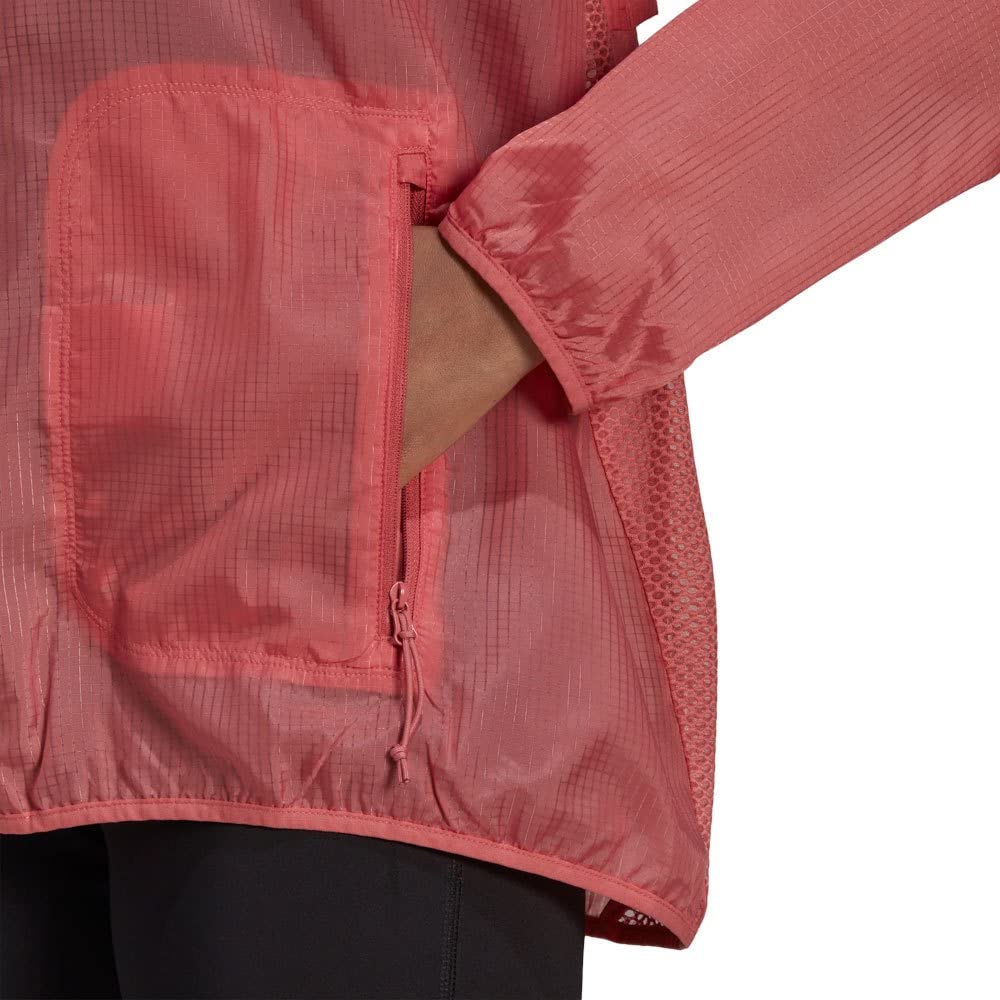adidas Mujeres Ri 3 Bar Windbreak Jacket Laufbekleidung Chaqueta para Correr Black - Negro