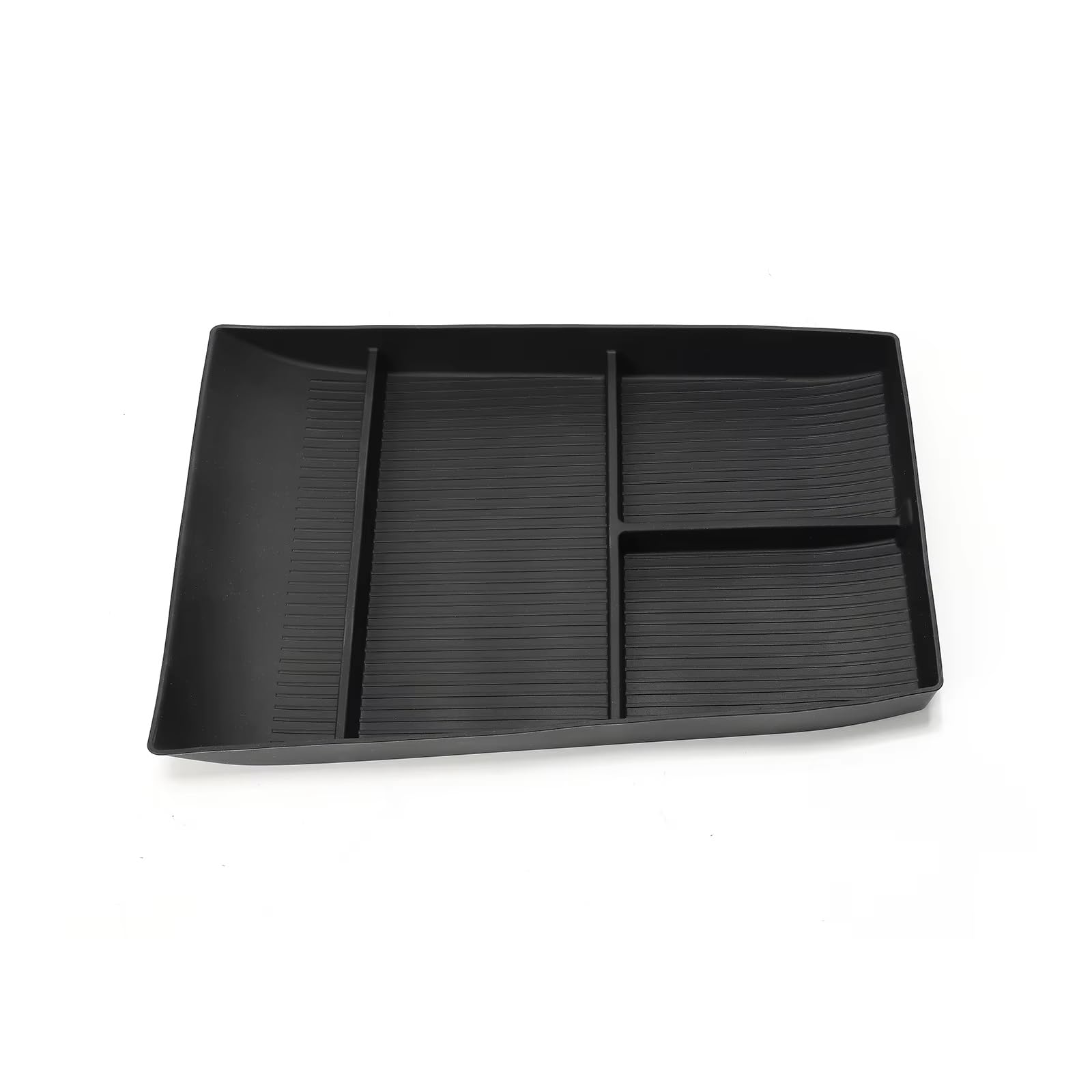 SZTMYVUW Interior Storage Box Compatible With Lexus RZ 2023 2024 Center Console Storage Box Car Central Lower Layer Tray Silicone Accessories Tidying