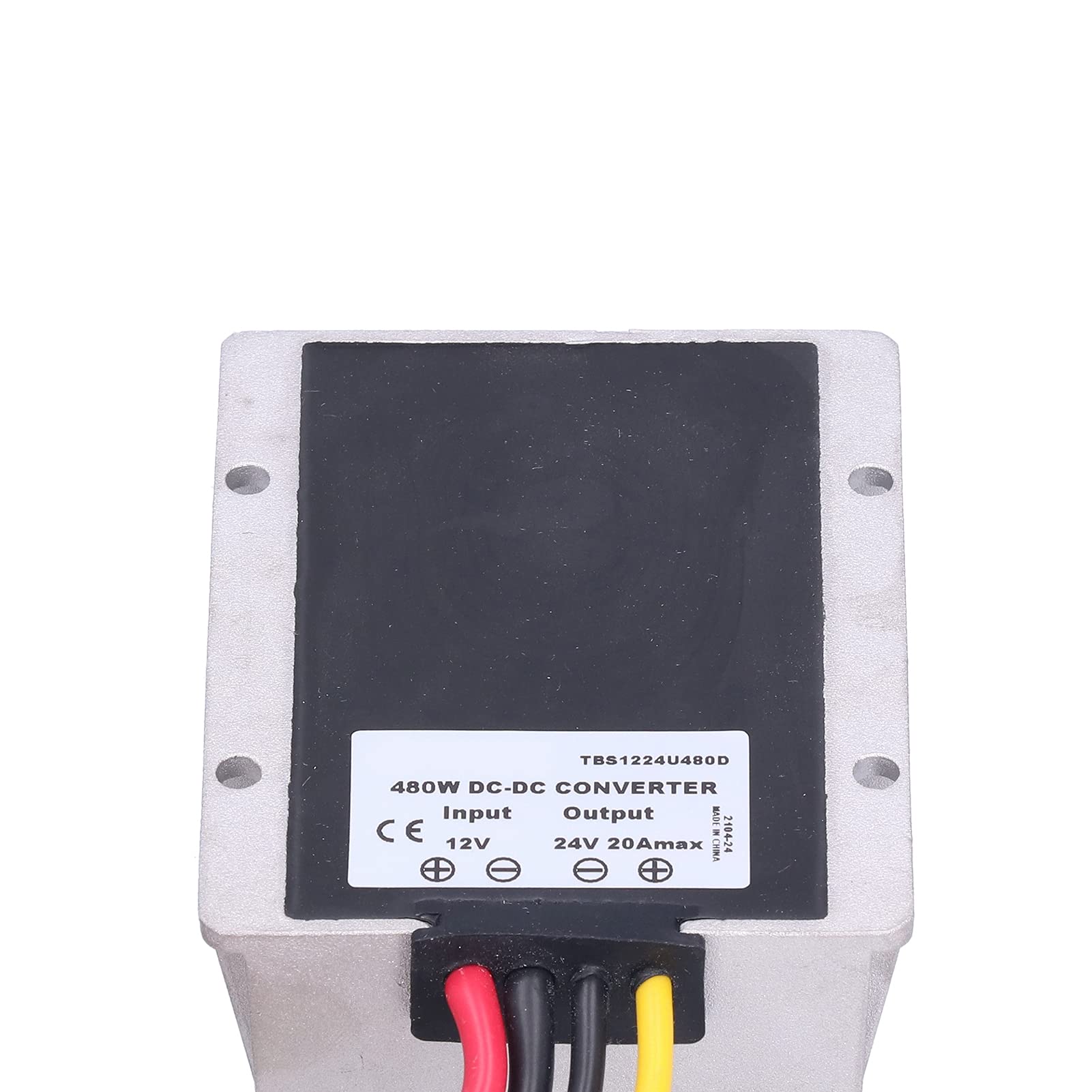 Alomejor DC Boost Converter 480W, Integrated Heat Dissipation | Materiales duraderos, alta confiabilidad, para navegación en automóvil, cámaras