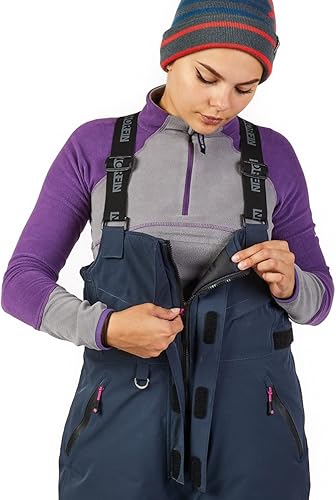 Miniatura 8 de NORFIN Baberos NORDIC FLT para mujer, pantalones de pesca con asistencia de flotador, impermeables, aislados, transpirables, resistentes al viento,