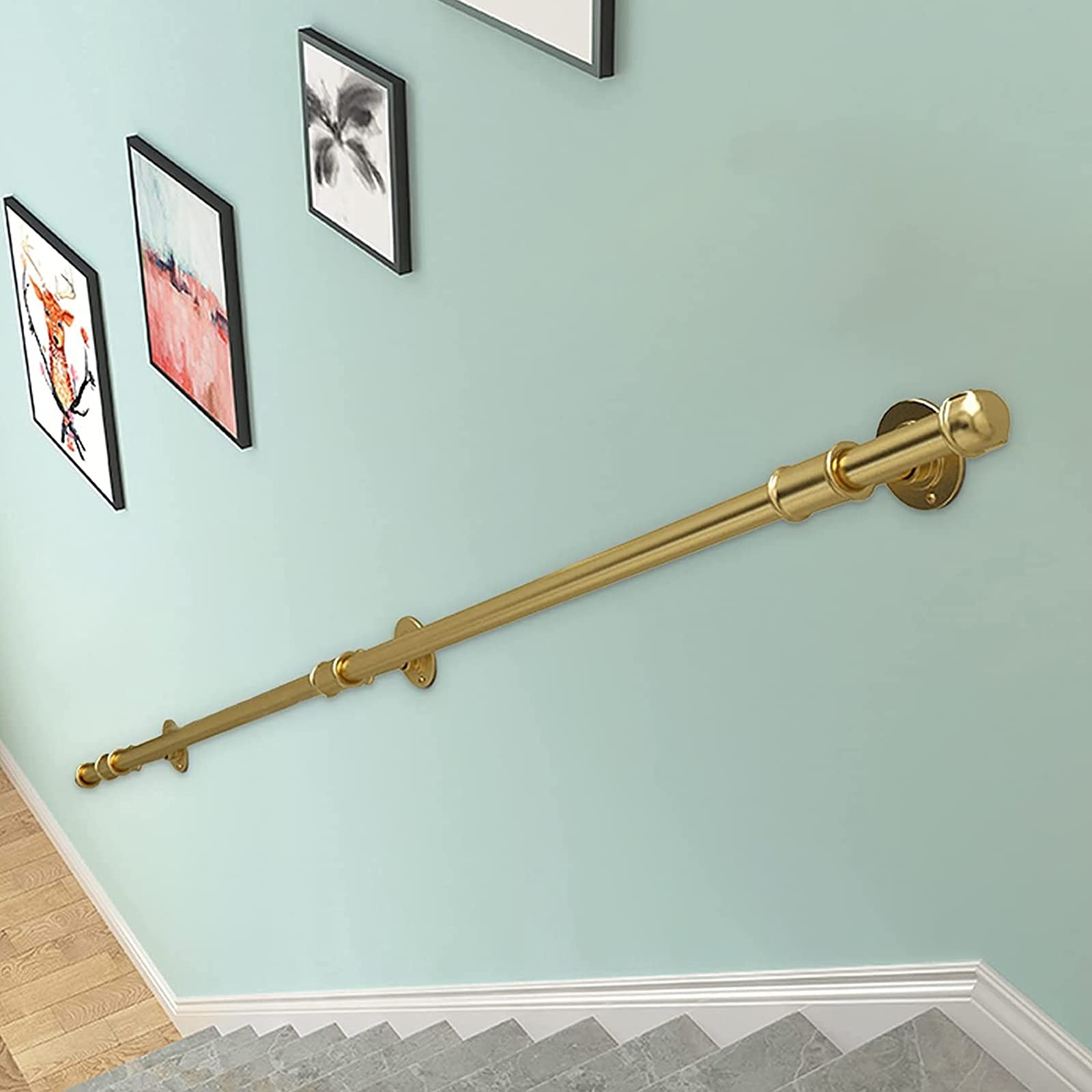 Rampe d'escalier en kit complet pour sécuriser le couloir de loft familial