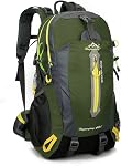 Hiking Backpack Waterproof Lightweight Nylon Travel Hiking Camping Daypack with Cover