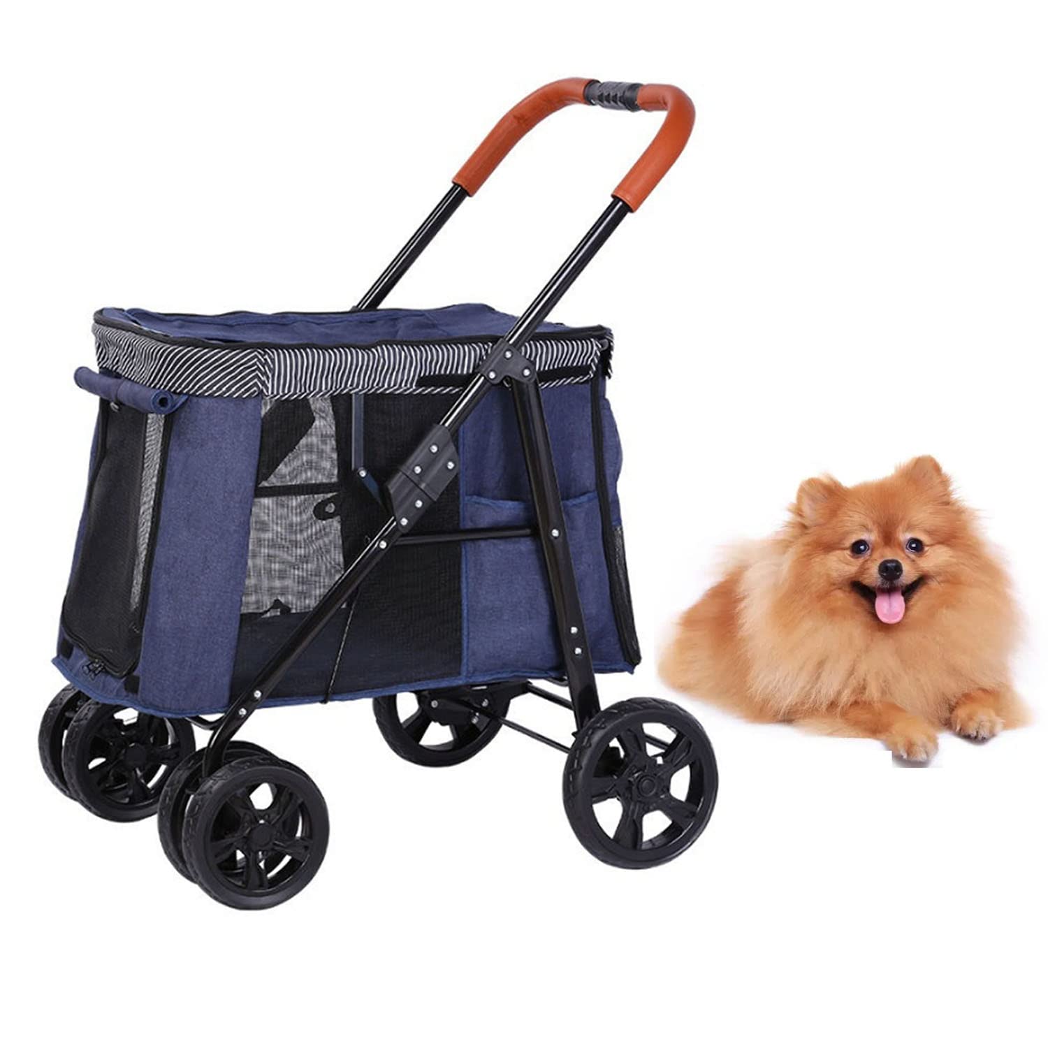 新品・キャリー分離可能◇折り畳みペットカート　ペットバギー◇ドッグバギー◇犬　猫 Amazon.co.jp: MarzXx ペットバギー 犬猫キャリーカート