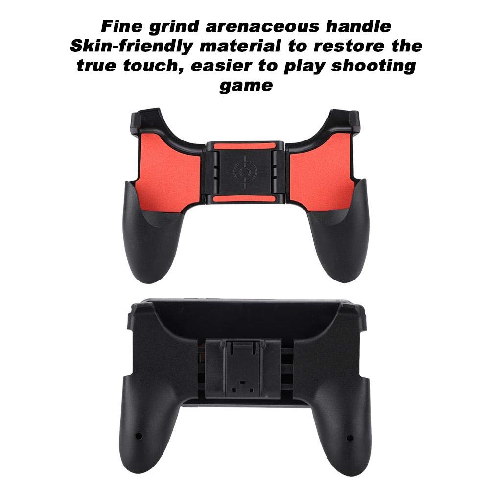ADITAM Handy Game Controller, Game Handle für Smartphone Ergonomisches Design Game Grip Komfortables schnelles Schießen mit Halterung Double The Comfort