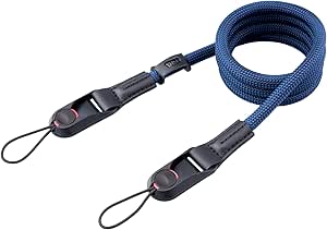 VKO Camera Strap Quick Release Camera Straps for Man Woman Photographers Adjustable Camera Neck Shoulder Crossbody Strap for SLR DSLR Digital Mirrorless Camera(Navy Blue)
