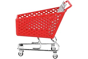 Mini Shopping Cart Storage Toy Desk Organizers