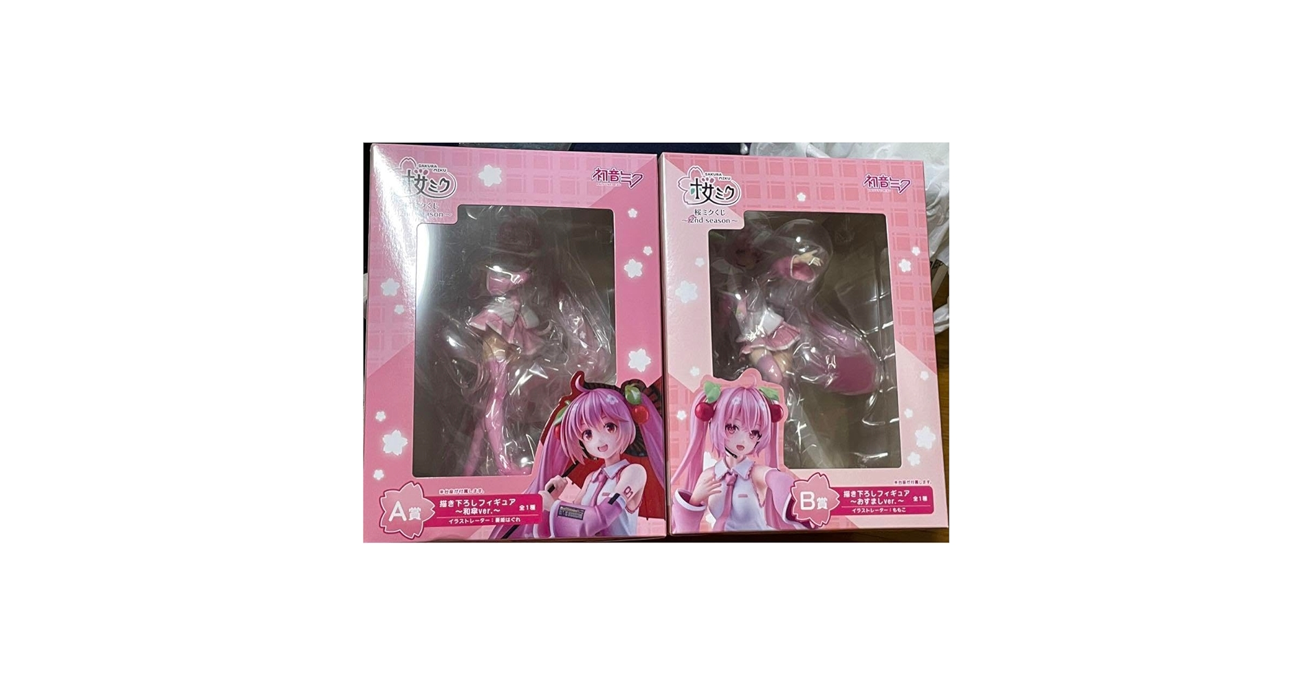 Amazon.co.jp: 桜ミク 桜ミクくじ 2nd season A賞 B賞 描き