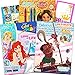 Disney Coloring and Activity Book Assortment Bundle ~ 3 Disney Books Featuring Disney Princess, Elena of Avalor, and Moana with Door Hanger (Disney Coloring Books)