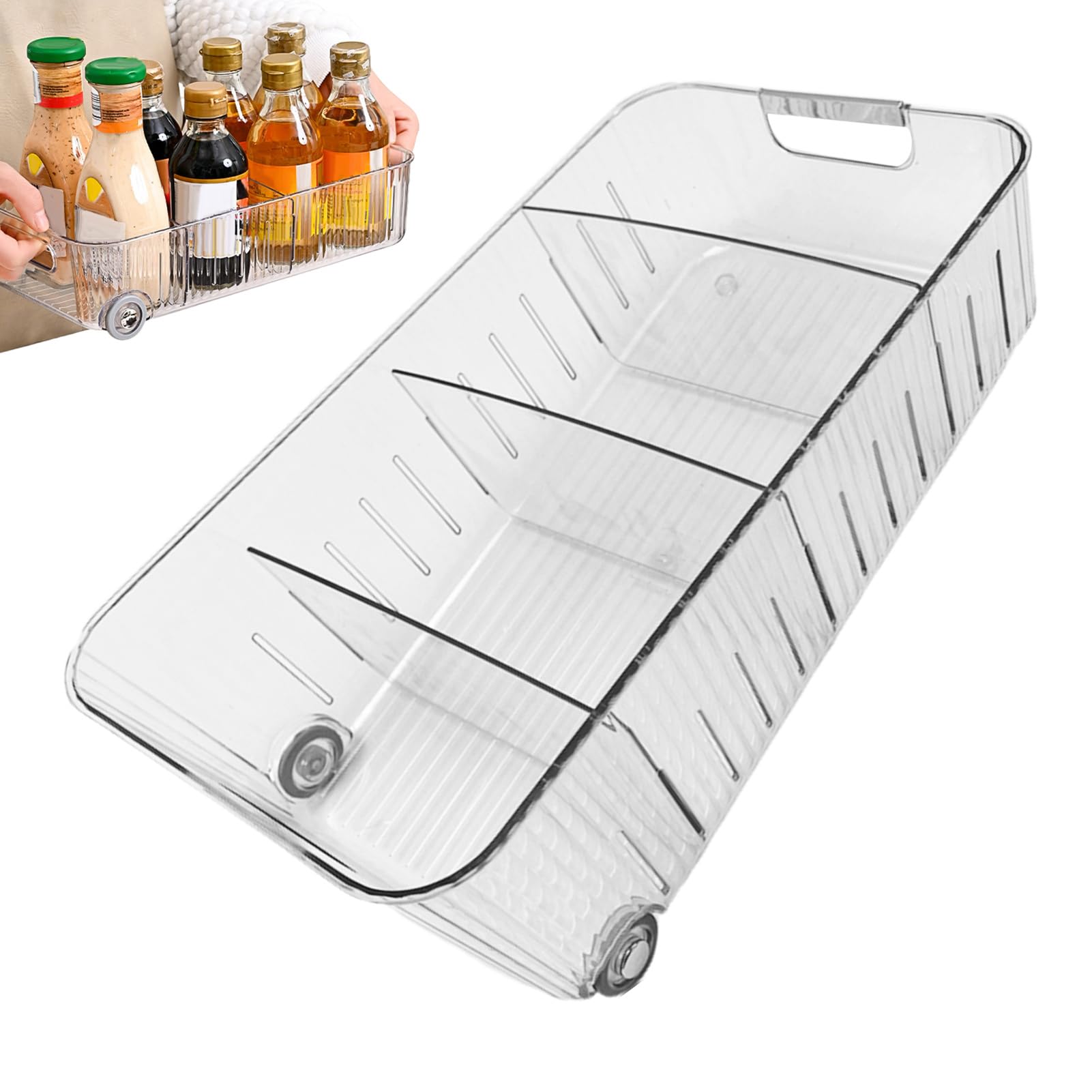 Transparente Speisekammer-Ordnungsboxen Verstellbare | Kühlschrank-Ordnungssysteme und Aufbewahrung Lebensmittelbehälter Zur Kühlschrankorganisation Für Fleisch Eier Weihn