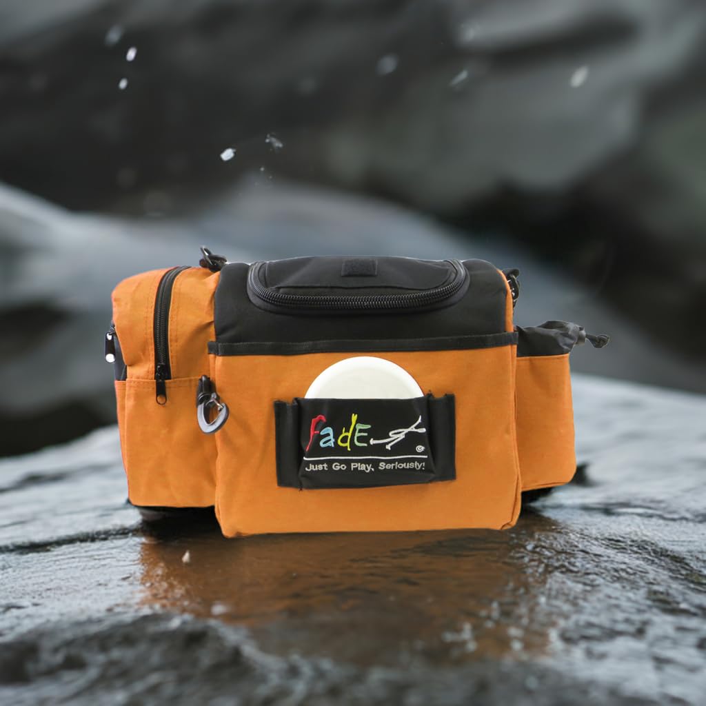 Gotta Go Gotta Throw Fade Lite & Fade Crunch Disc Golf Starter Bags – Lightweight, Durable, & Spacious – Perfect for Beginners, Casual Players, and Glow Rounds