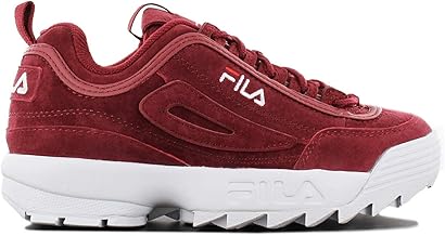 zapatillas fila hombre rojas