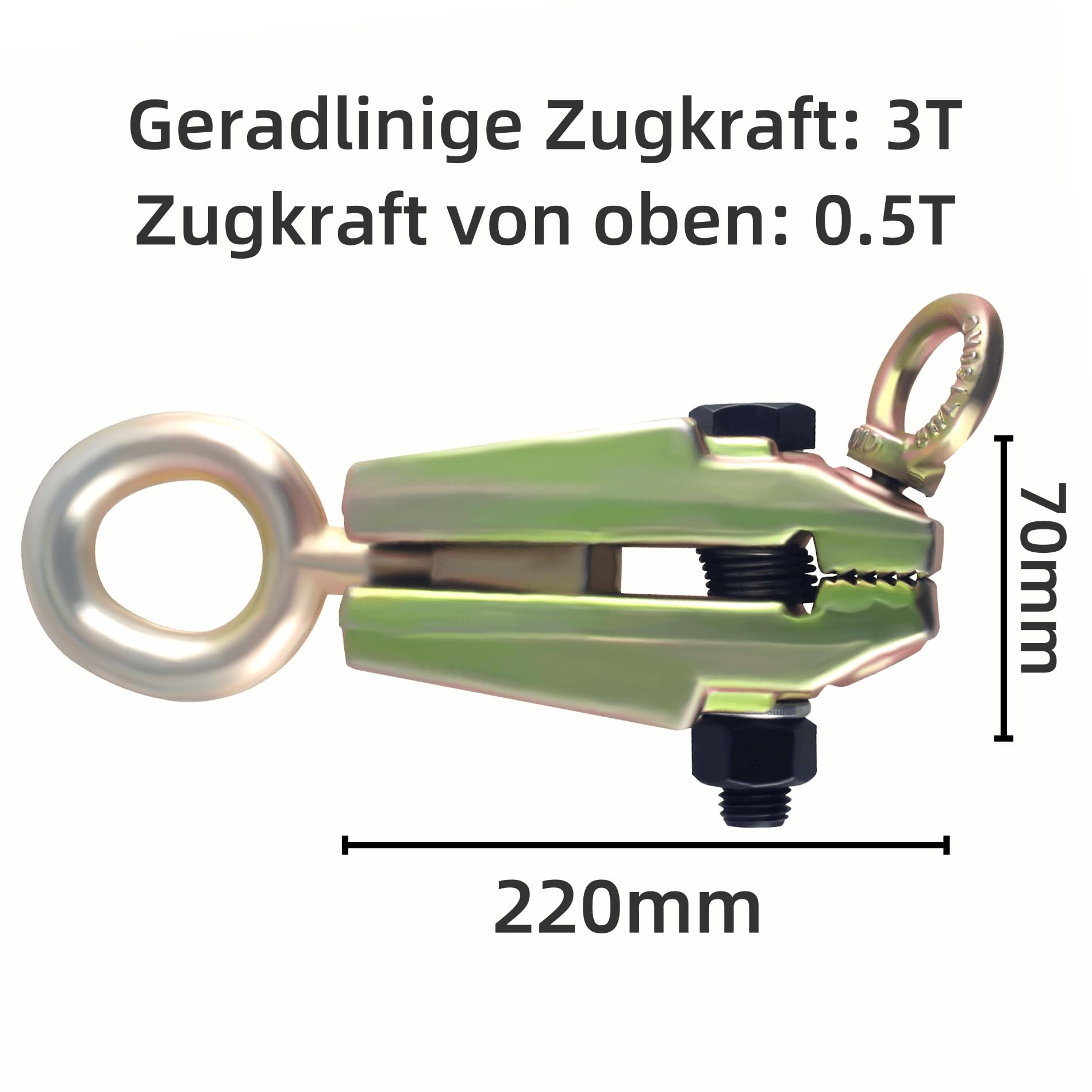 Zugklemme Selbstspannende Karosserie Richtklemme,2 Wege selbstspannende Rahmengriffe,Reparatur Zugklemme für Autokarosserie-Reparatur Selbststraffend Karosserieklemm