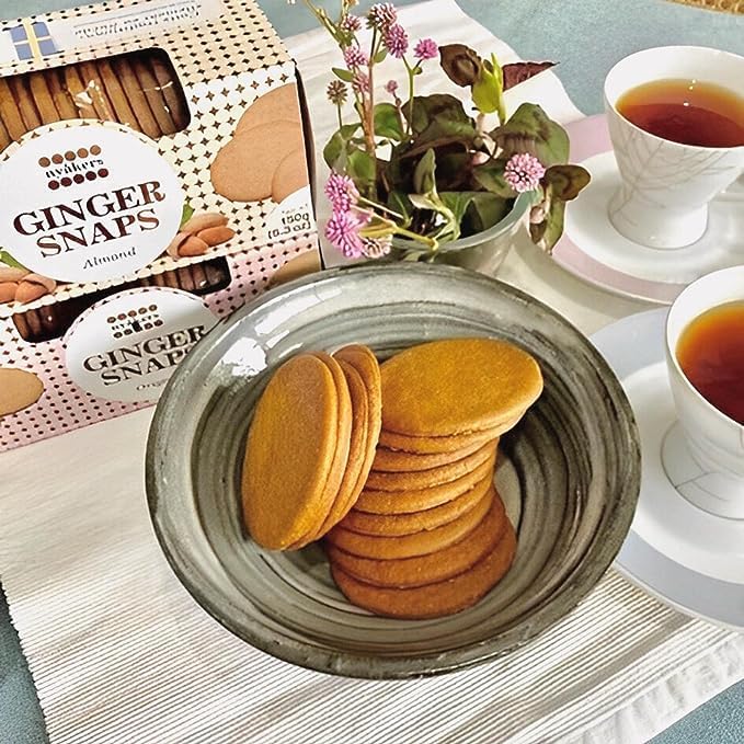 Miniatura 5 de Nyakers Pepparkakor - Galletas de jengibre sueco, galletas veganas, aperitivos sin lácteos, galletas gourmet, regalo de comida para vacaciones, San