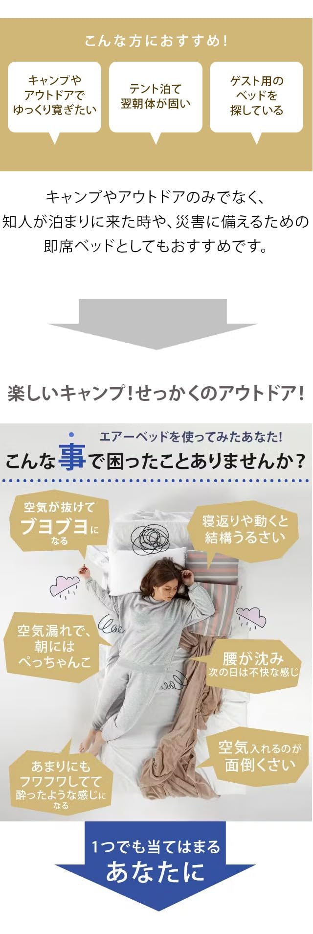 Amazon.co.jp: [retoo] エアーベッド 電動 自動膨張 極厚 40cm エア