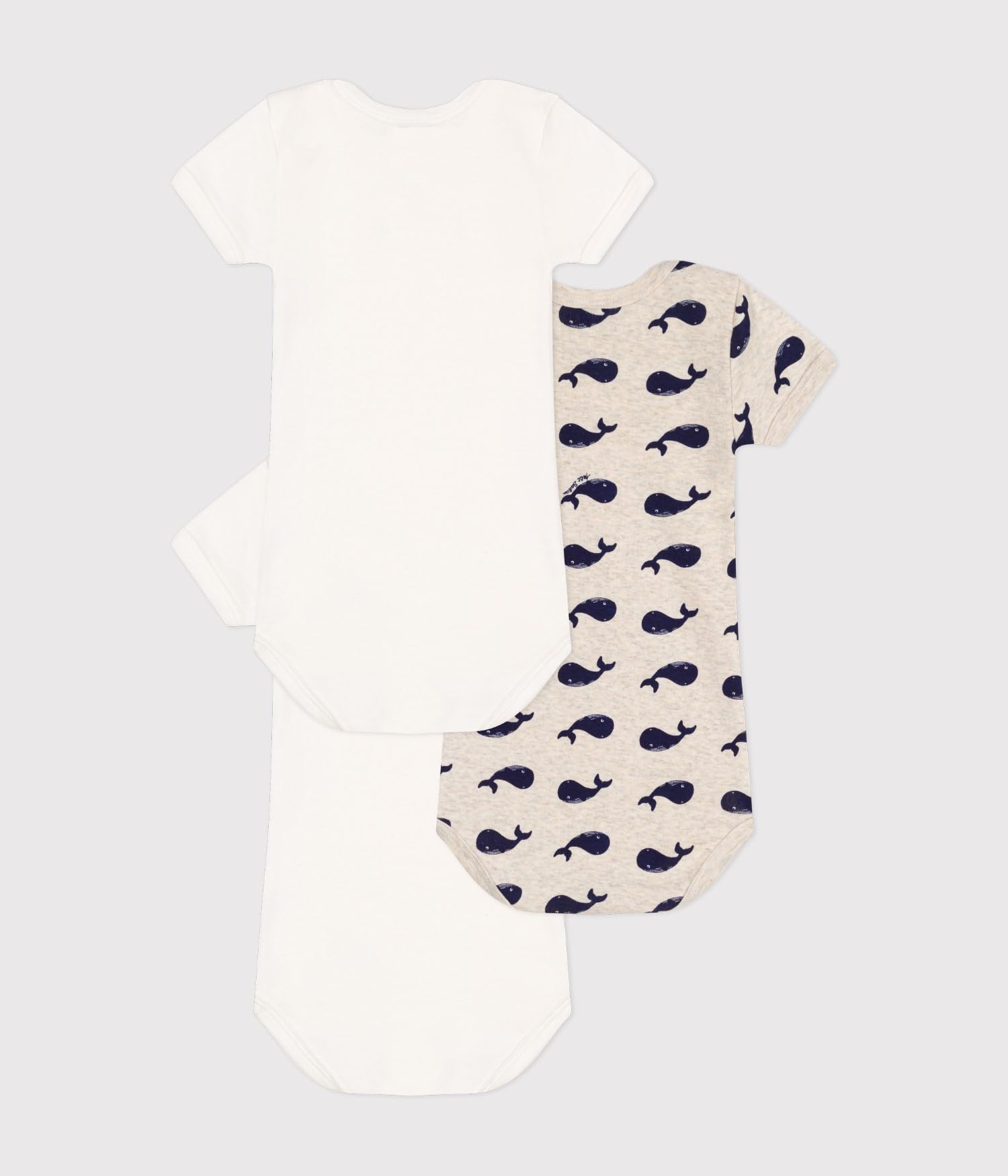 Petit Bateau A09yq Body Mixte bébé (lot de 3)