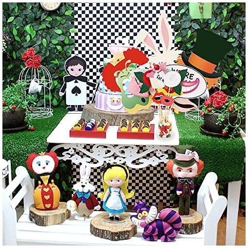 40 Alice in Wonderland photo booth props - Image 6