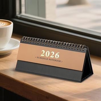 2026 Desk Calendar Decorative, Planning, Tracking, Scheduling