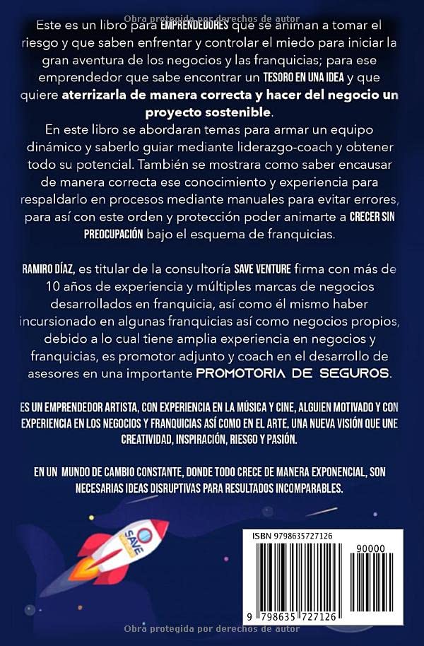 Miniatura 2 de LA AVENTURA DE LOS NEGOCIOS Y LAS FRANQUICIAS Atrévete a explorar este universo (Spanish Edition)