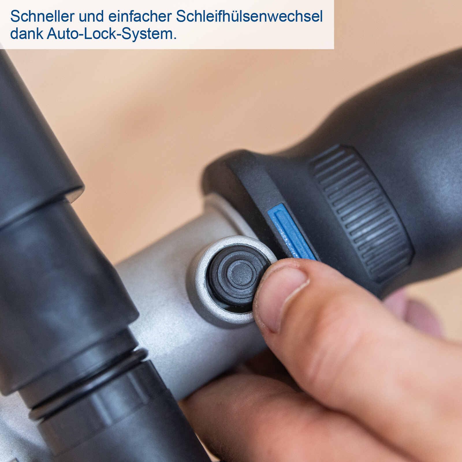Scheppach MRS500 Satiniermaschine 300W Schleifbreite 10/60mm Variable Drehzahl 1600-3000 min-1