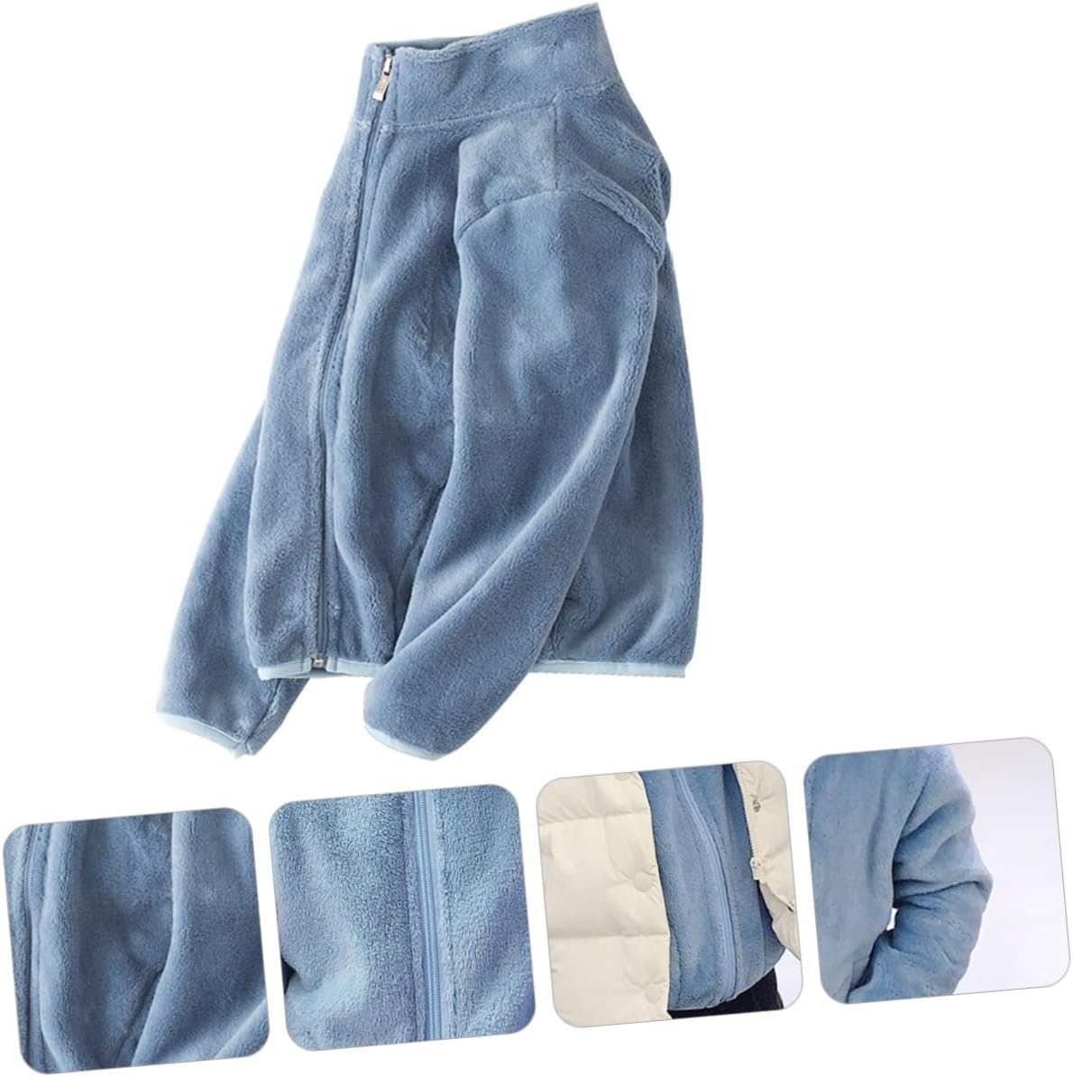 Fleece Children's Coat Boys Hoodie Jacket Girl Fluffy Clothes Autumn Winter Coat Girl Cardigan Winter