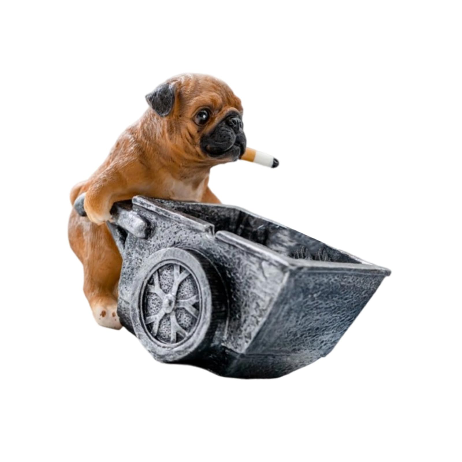 Ashtray with Ashes Containment Design Resin for Indoor Outdoor Use Artistic Resin Home Decors