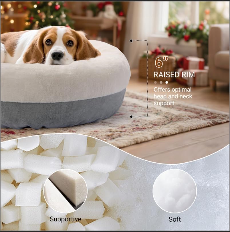 Ultimate Comfort: Review of the Donut Dog Bed for Small and Medium Pets