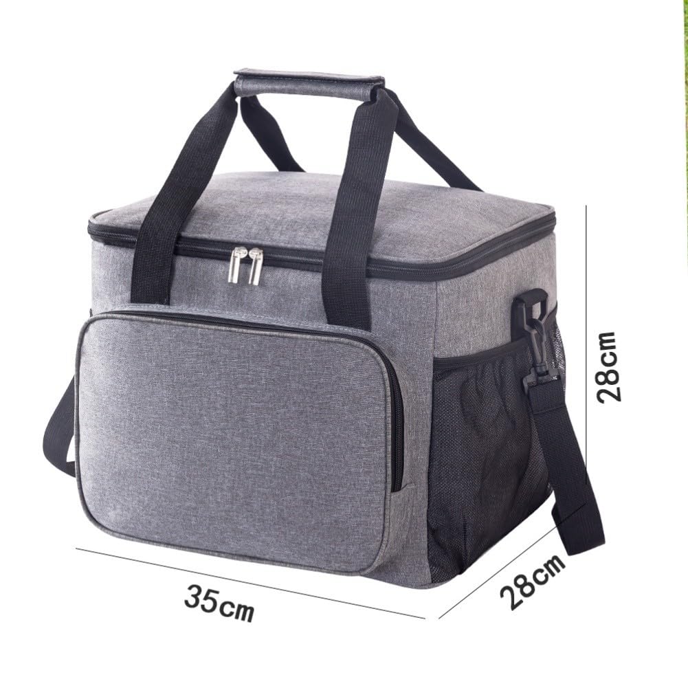 Borsa termica per la consegna del cibo, grande capacità refrigerante con ritenzione della temperatura per picnic ed eventi all'aperto