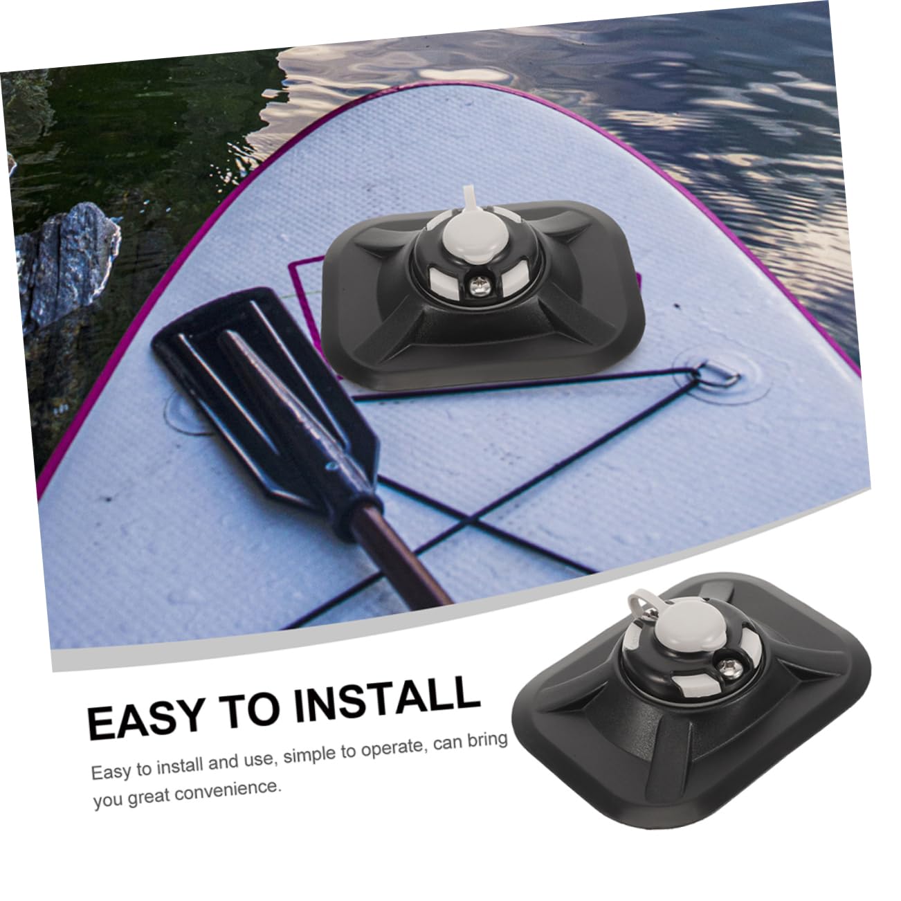 Toddmomy 4 Set Per Canne Base Per Kayak E Accessorio Resistente Per 2 * 4