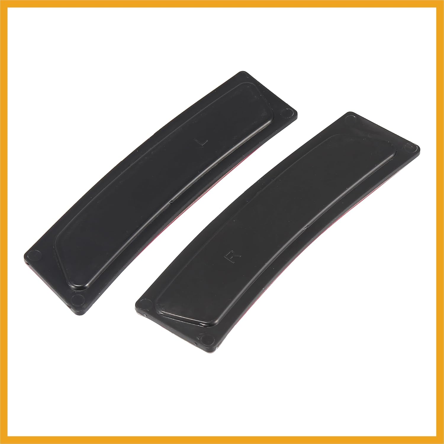 Pair 63147295541 63147295542 Front Bumper Reflector Side Marker for BMW F30 3 Series 320i 340i M Sport 2016-2018 Replace Reflector Black Red Replacement