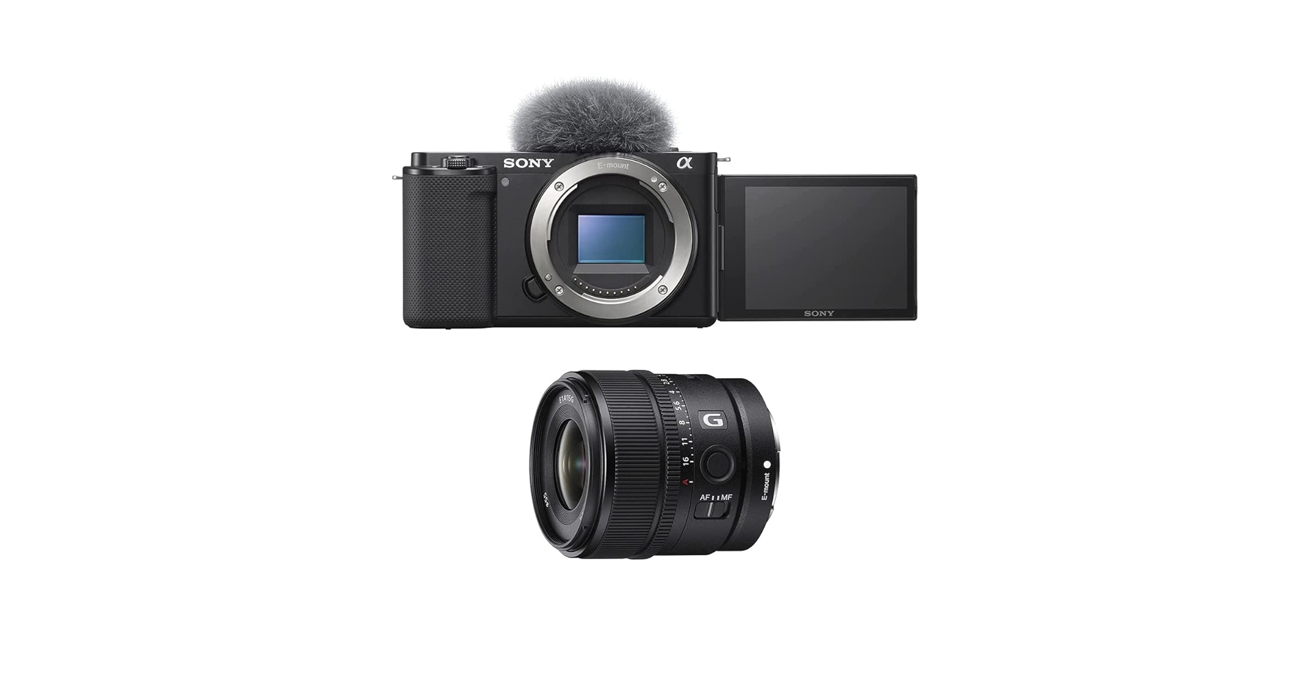 Amazon | SONY(ソニー) 【ZV-E10 と 広角単焦点レンズ(SEL15F14G