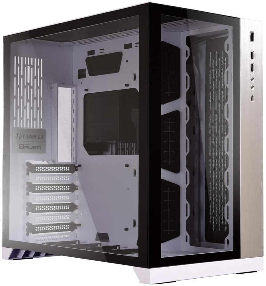 Lian Li Pc-O11Dw 011 Dynamic Tempered Glass Gaming Computer Case - White