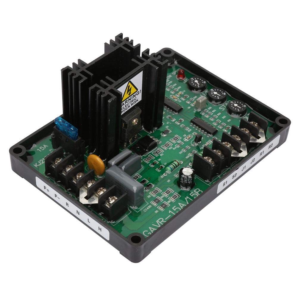 AVR Spannungsregler und Erregerregler GAVR15B für synchronen Wechselstromgenerator ohne Bürsten kompatibel mit GAVR15A