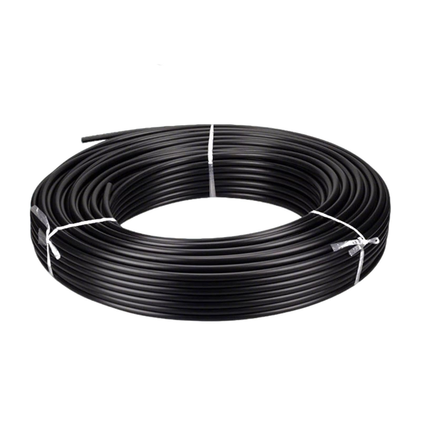 Tubo de riego de manguera de goteo Tubo de riego de 8 mm PVC Micro Jet para para atomizar la boquilla con la pared interna lisa para el césped de las plantas de flores de invernadero