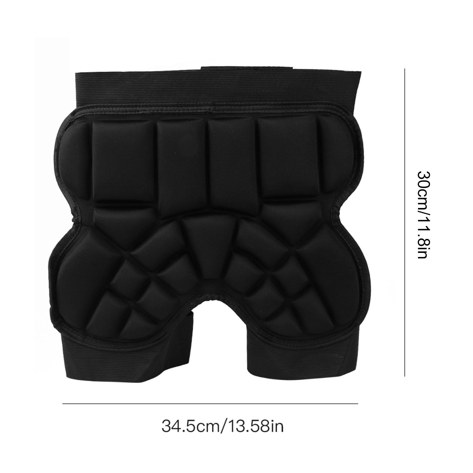 Coussinet de Patinage à roulettes – Conception Flexible et Sûre Protection épais en EVA Crochets Boucles Spéciale du Coccyx Doublure-Protection des Hanches Et Fesses pour Les Enfants