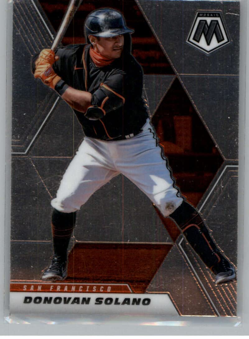 Amazon.com: Baseball MLB 2021 Panini Mosaic #152 Donovan Solano NM Near  Mint Giants : Collectibles & Fine Art