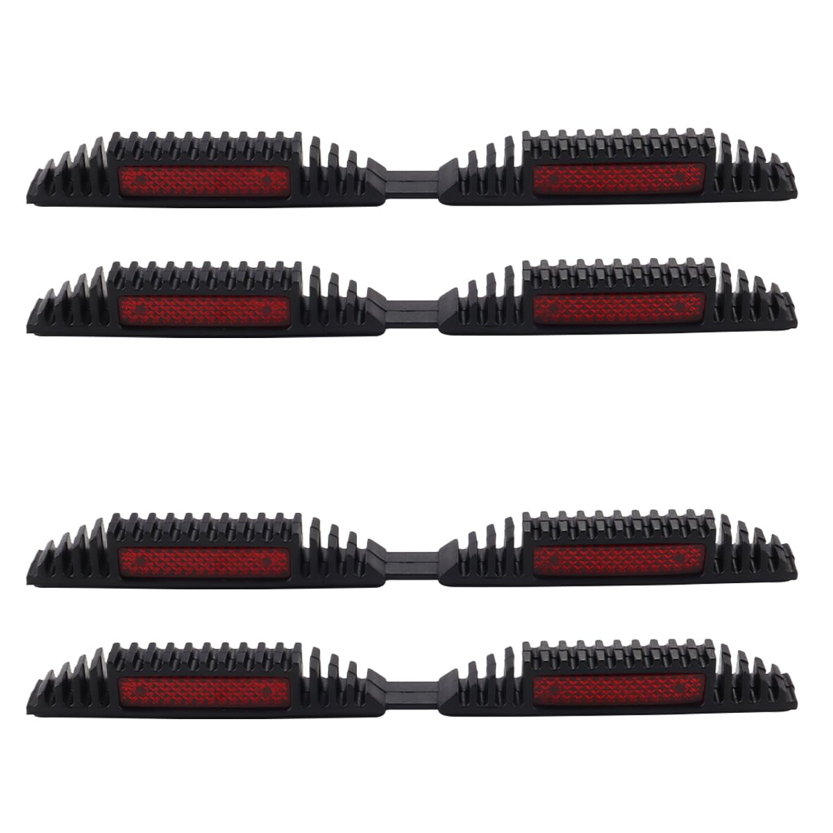 Enwye 4PCS Car Door Edge Protectors with Reflectors, Bumper and Corner Scratch-Resistant Covers
