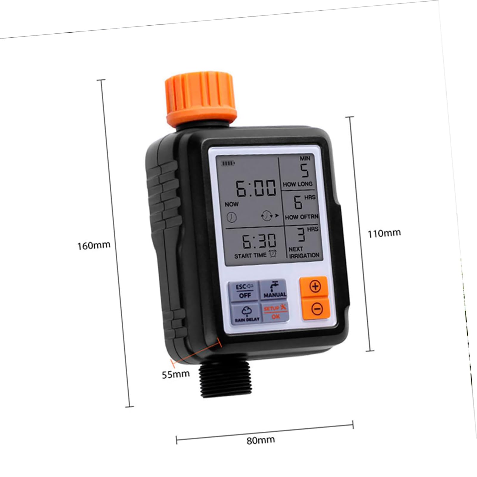 Dispositivo di irrigazione Automatico, Timer Automatico dell'Acqua, Timer regolatore di irrigazione Automatico Rubinetto Timer di irrigazione Meccanico