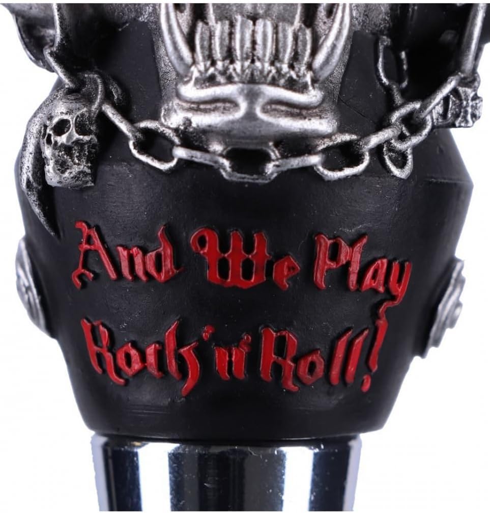 Nemesis Now Officially Licensed Motorhead Warpig Bottle Stopper, Silver, 13.5cm