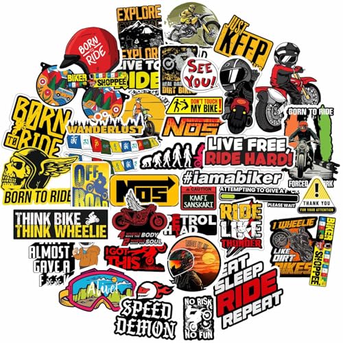 Image of Graphixdesign Decals Sticker 30 Pack Random Sticker for Skateboard Helmet Laptop Bicycle Hypebeast Bike Guitar Stickers ((Sticker B 30x60 cm))