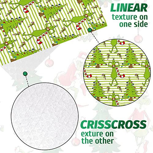 Whaline 6 Pack Christmas Swedish Dishcloths Cartoon Character Kitchen Dish Towel Reusable Funny Xmas Cotton Kitchen Towel For Xmas Holiday Baking Cooking, 7 X 8 Inch #TOP2