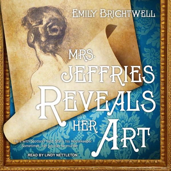 Cover art for Mrs. Jeffries Reveals Her Art