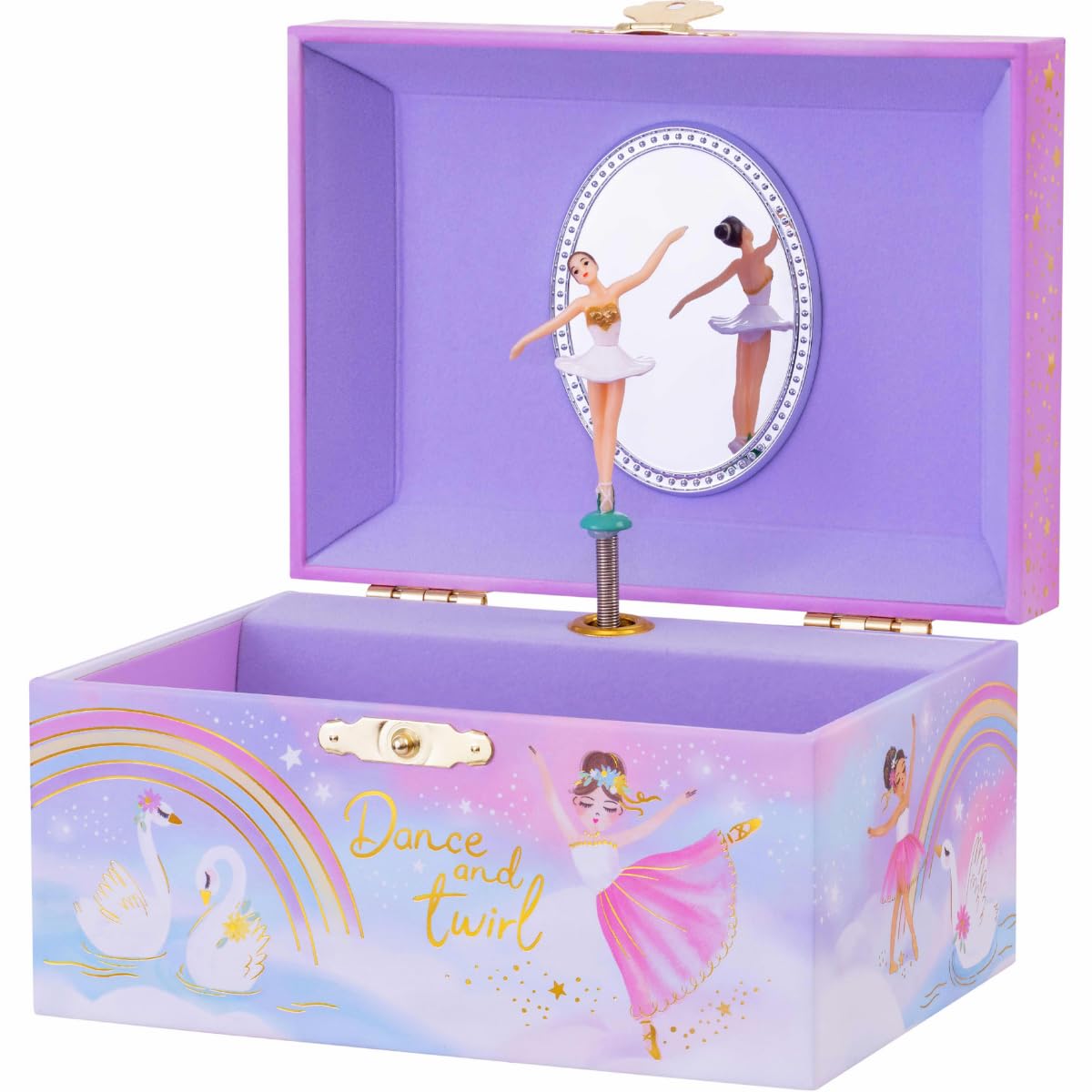 Giggle &amp; Honey® Ballerina Musical Jewelry Box for Girls