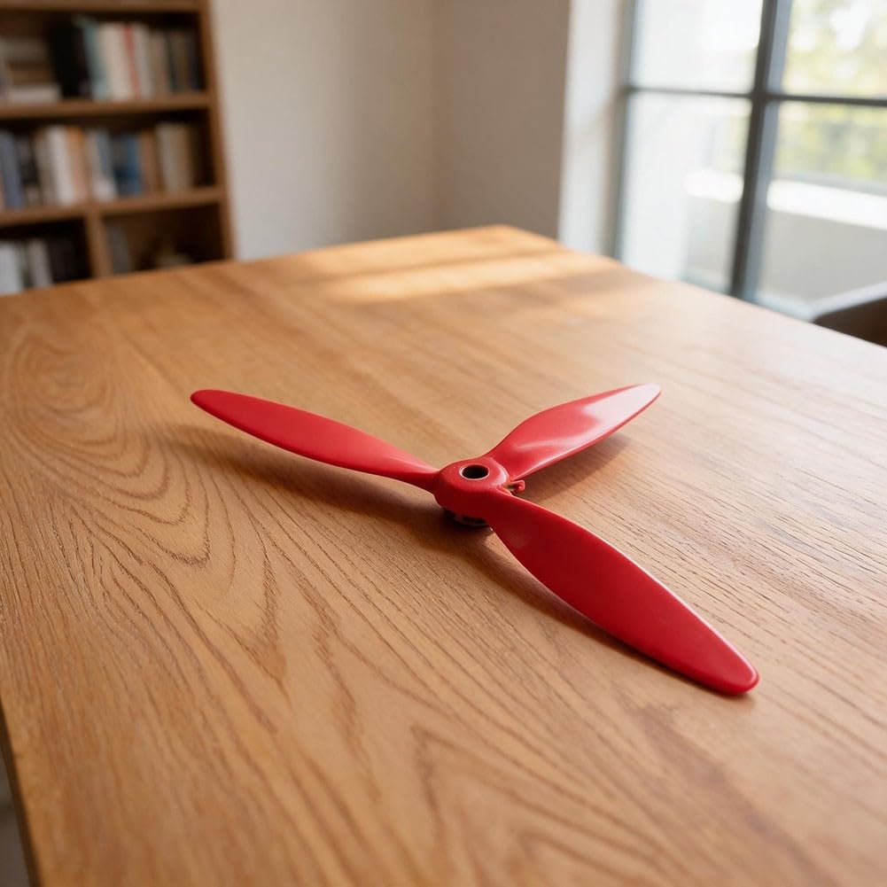 Ventola in lega rossa da 68 cm per ventilatori da pavimento industriali, 68