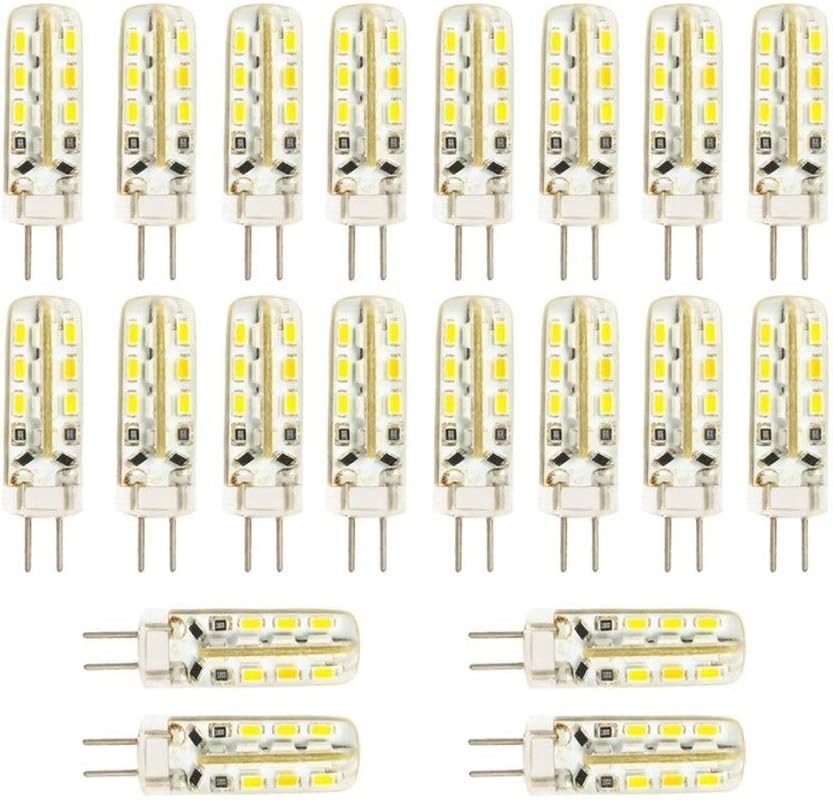 家庭 導いた球根 LED電球は、SMD 3014 LEDコーンライトG4 DC12V 2W用クリスタルライトLEDスポットライト電球