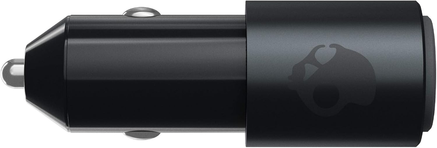 Skullcandy Fix Rapid Auto AC Adapter with Dual USB Port - Black : Everything Else