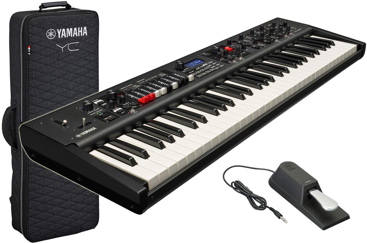 Amazon | YAMAHA ヤマハ / YC61【専用ソフトケース＆ペダルセット 