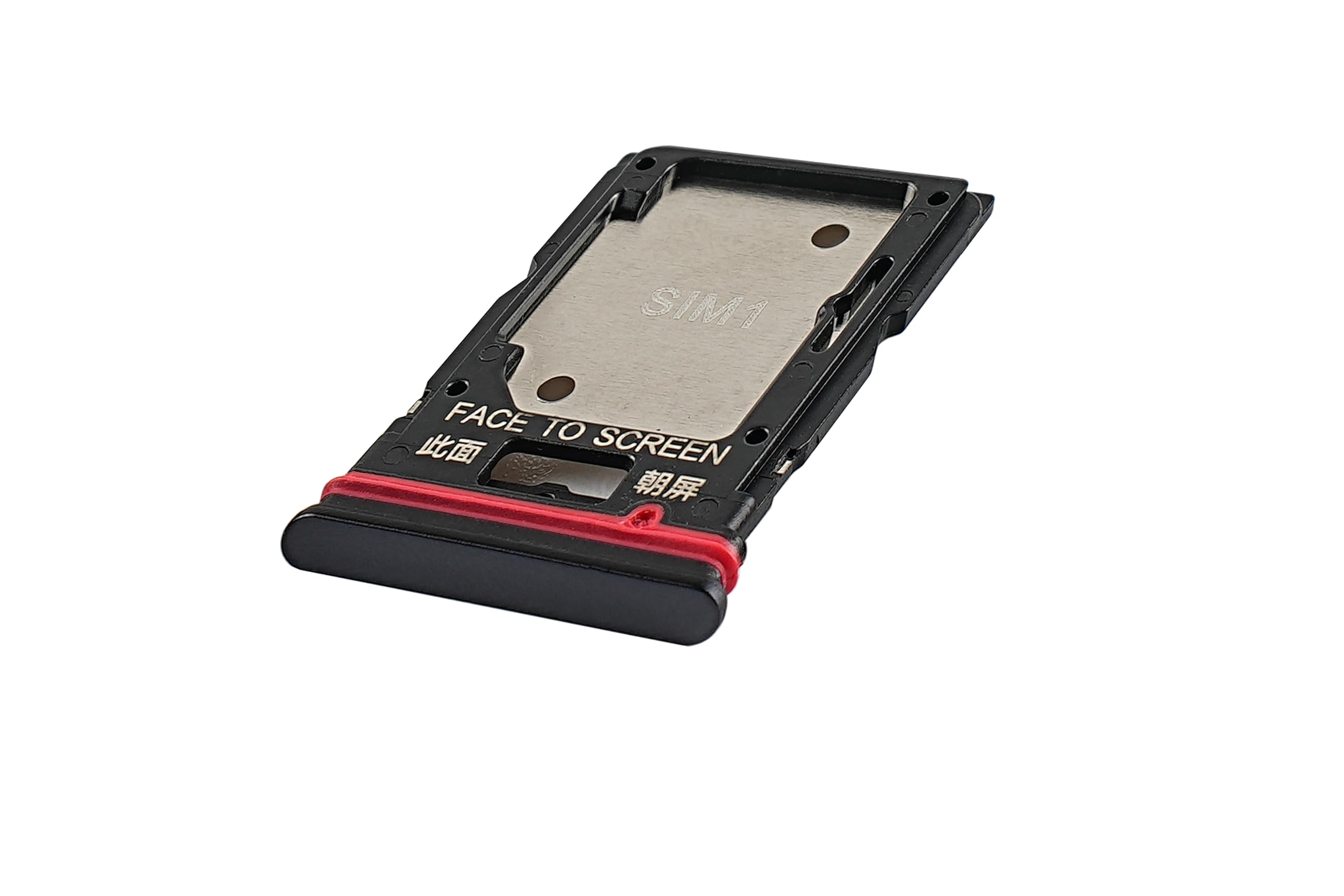 Eonpam Original DUAL SIM Card Slot Tray Holder Replacement for Xiaomi Redmi Note 11 Pro+ Plus 5G Incl Sim Pin(Black) - Image 2