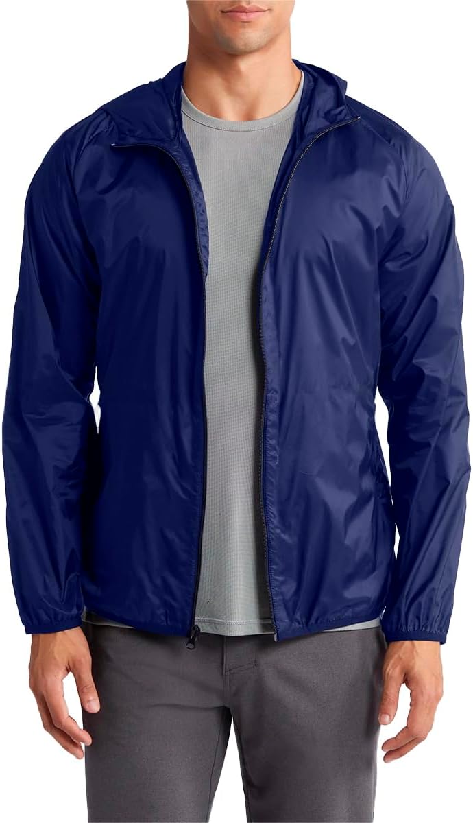 Jaqueta Corta Vento Impermeável Masculino Leve e Confortável Estilo Casual Liso