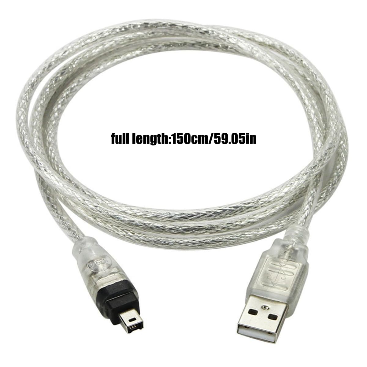 Generico Cavo Dati USB Da AM A 4P IEEE 1394 Per La Trasmissione Dati Di Videocamere DV Adatto Per Videocamere E Computer