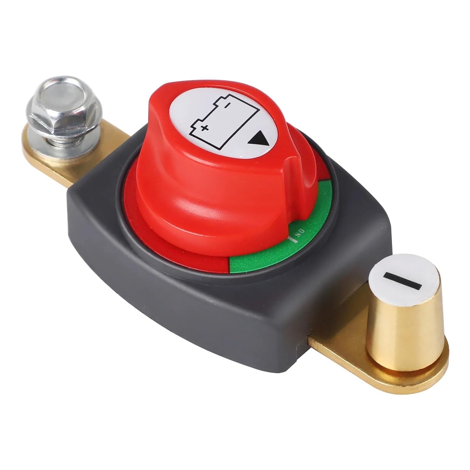 1pcs 12V-48V 275A Side Post On Off Battery Power Cut Master Isolator Disconnect Switch Battery Kill Switch for Car Camper RV Boat(Type B)